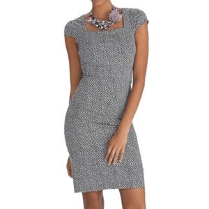 WHBM Cap Sleeve Instant Slimming Dress